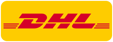 Wir versenden mit DHL