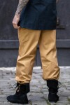 Mittelalter-Hose mit Gummizug "Veit" Honigbraun L