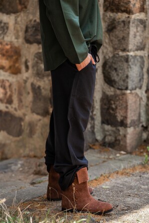 Medieval pants "Dirk" Black XXL