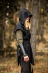 Waldläufer Tunika Aldon unisex Schwarz S