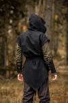 Waldläufer Tunika Aldon unisex Schwarz S