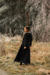 Wikinger Unterkleid Helga Schwarz XS