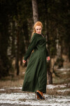 Wikinger Unterkleid Helga Grün XL