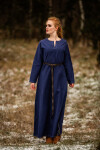 Vestido vikingo Helga Azul XXXL