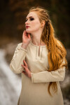 Wikinger Unterkleid Helga Natur XS