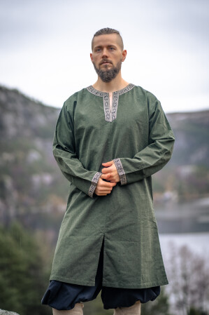 Viking tunic Aegir Green XXXL