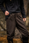 Pantaloni medievali Peter Marrone Scuro XL