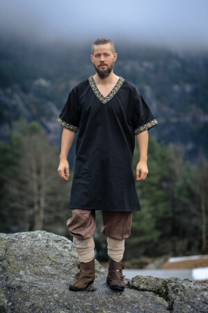 Tunique viking "Loki" Noir M
