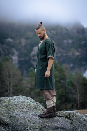 Viking short tunic "Loki" Green XL