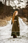 Manteau Viking Birka Skadi Olive M