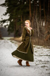 Manteau Viking Birka Skadi Olive XL