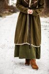 Wikinger Birka Mantel Skadi Olive XS