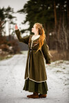 Abrigo Viking Birka Skadi Oliva XXXL