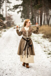Wikinger Birka Mantel Skadi Sand XS