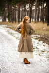 Wikinger Birka Mantel Skadi Sand XS