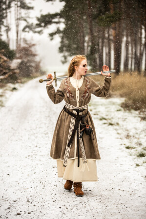 Viking Birka coat Skadi Sand XXL