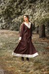 Wikinger Kleid Jorunn Braun/Natur XL