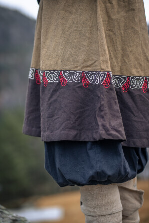 Tunique Viking Freydis Sable Unisexe L/XL