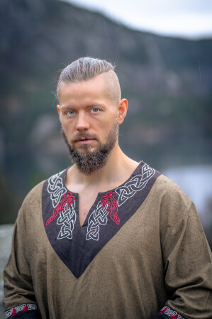 Wikinger Tunika Freydis Sand Unisex S/M
