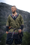 Wikinger Tunika Freydis Olive Unisex S/M