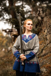 Viking Tunic Freydis Gray Unisex L/XL