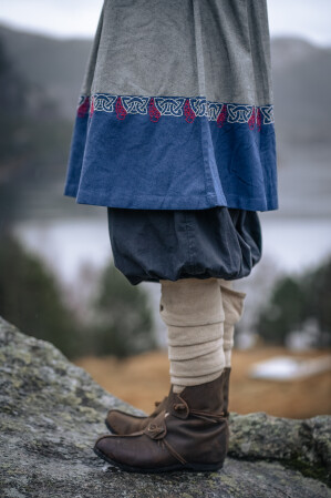 Wikinger Tunika Freydis Grau Unisex S/M