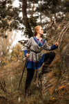 Wikinger Tunika Freydis Grau Unisex S/M