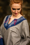 Wikinger Tunika Freydis Grau Unisex S/M
