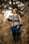 Wikinger Tunika Freydis Grau Unisex S/M
