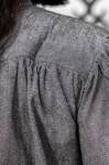 Camisa medieval de algodón grueso "Leopold" Gris XXXL
