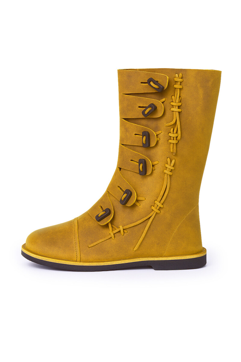 Wikingerstiefel "Odin" Senf 47