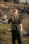 Herren Hemd "Hagen" mit Lederapplikationen