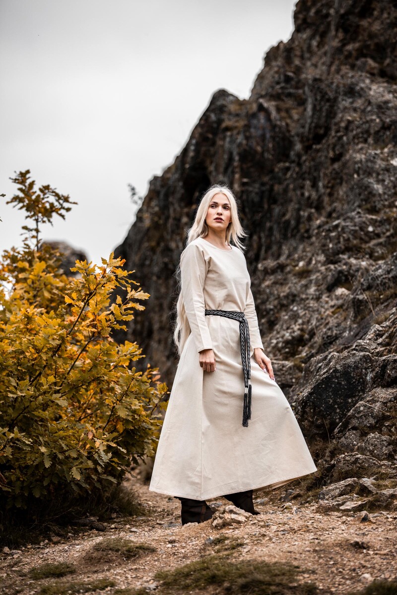 Damen Kleid "Alvilda" mit Rund box