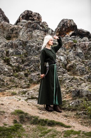 Damen Kleid "Alvilda" mit Rundhalsausschnitt