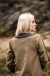 Damen Wikinger Kleid "Idun" mit Stickerei