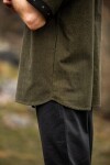 Herren Hemd "Hagen" mit Lederapplikationen Grün S