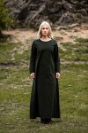 Robe Femme "Alvilda" avec Encolure Ronde Vert 2XL