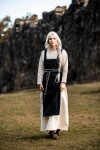 Unisex Gürtel "Vigga" mit Stickerei Schwarz