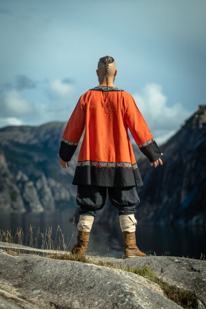 Wikinger Tunika Freydis Orange Unisex L/XL
