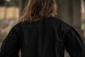 Schnürhemd "Dagwin" Schwarz S
