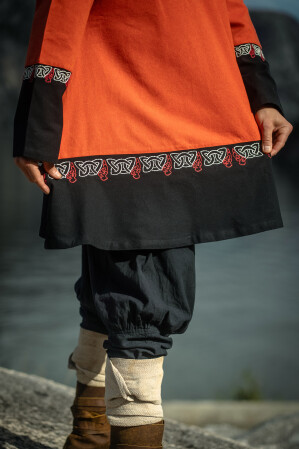 Wikinger Tunika Freydis Orange Unisex S/M