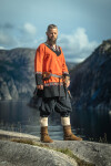 Viking Tunic Freydis Orange Unisex XXL/XXXL