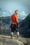 Viking Tunic Freydis Orange Unisex XXL/XXXL