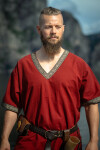 Viking short tunic "Loki" Red 5XL
