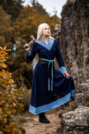 Vestido Vikingo Jorunn Azul S