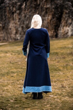 Wikinger Kleid Jorunn Blau XL