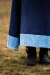 Wikinger Kleid Jorunn Blau XS