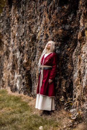 Viking Birka cappotto Skadi Rosso L