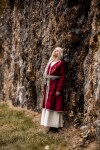 Viking Birka cappotto Skadi Rosso L