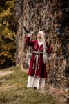 Wikinger Birka Mantel Skadi Rot XS